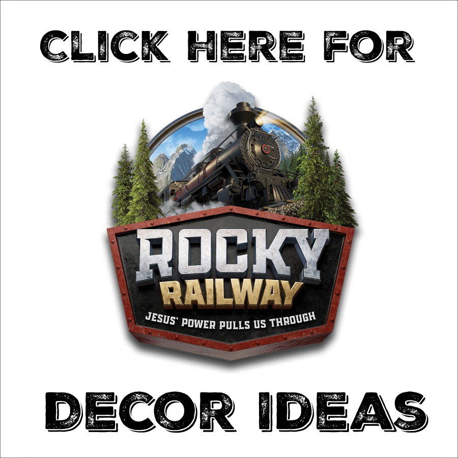 Rocky Railway VBS Craft Ideas