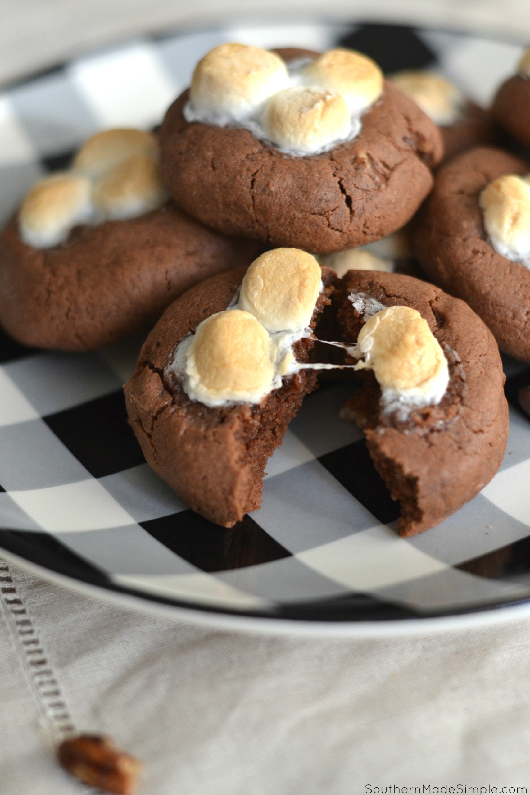 Gluten Free Mississippi Mud Cookies