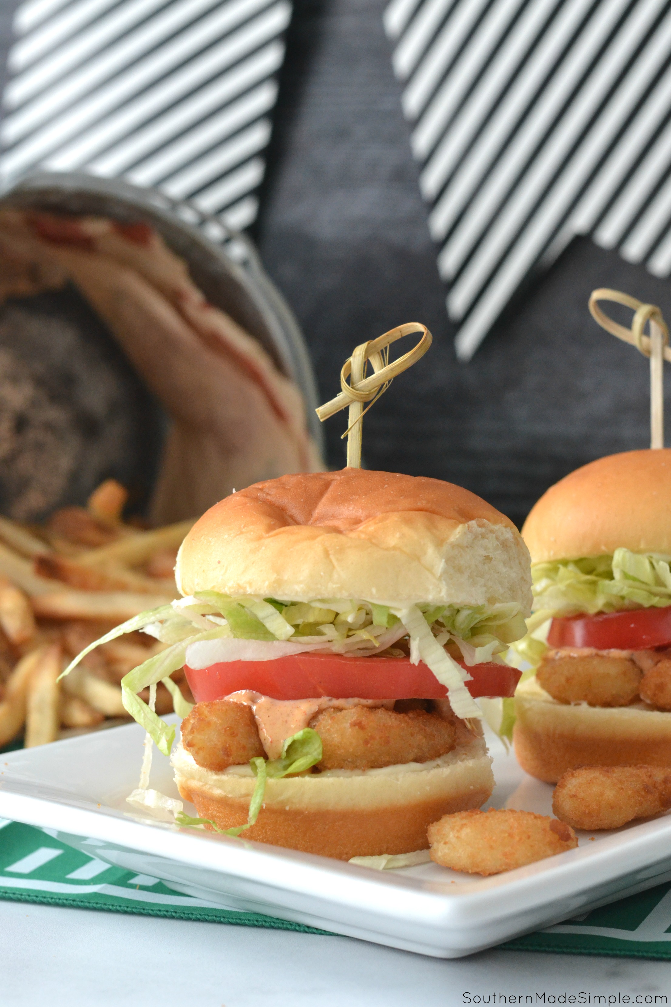 Shrimp Po' Boy Sliders