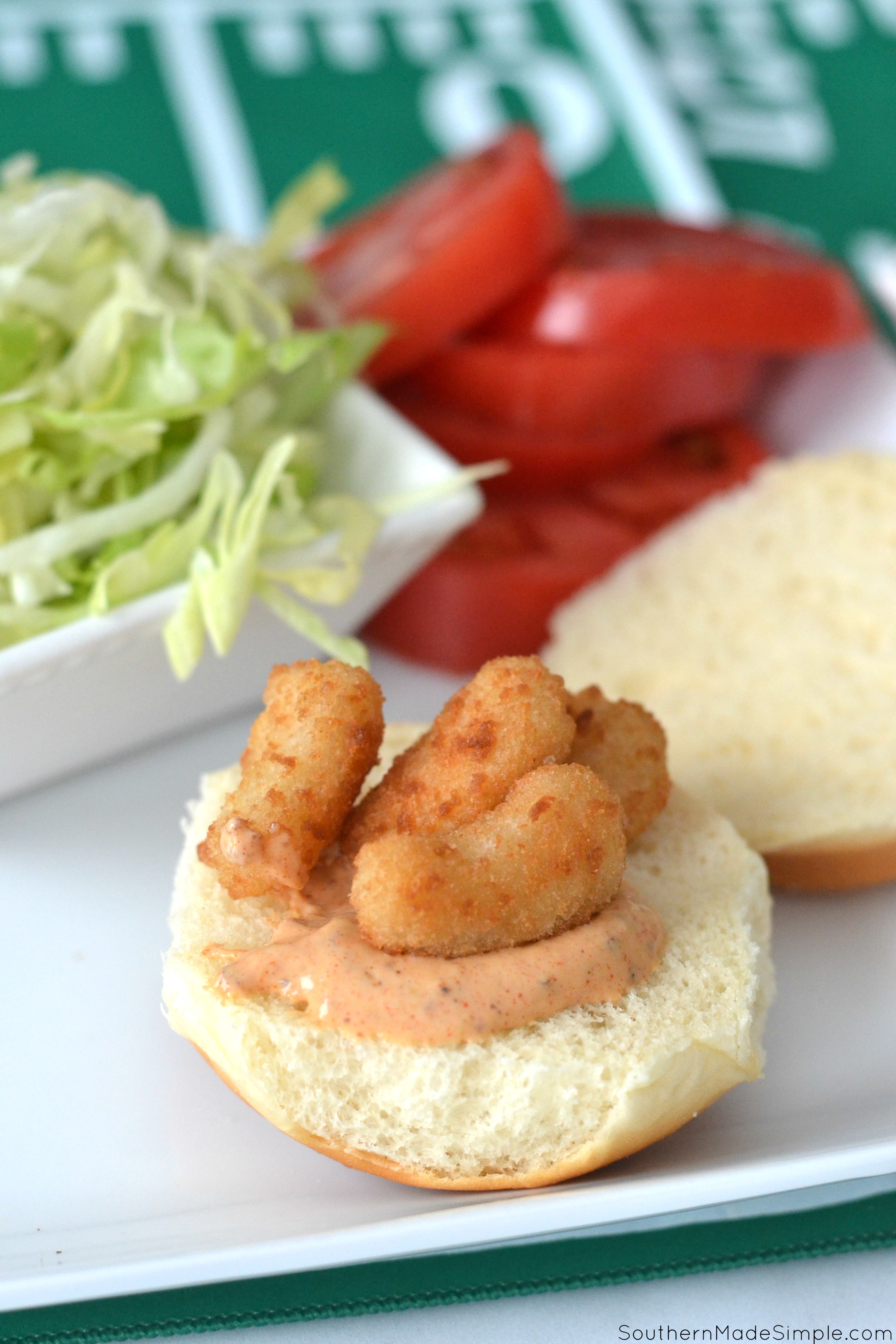 Shrimp Po' Boy Sliders