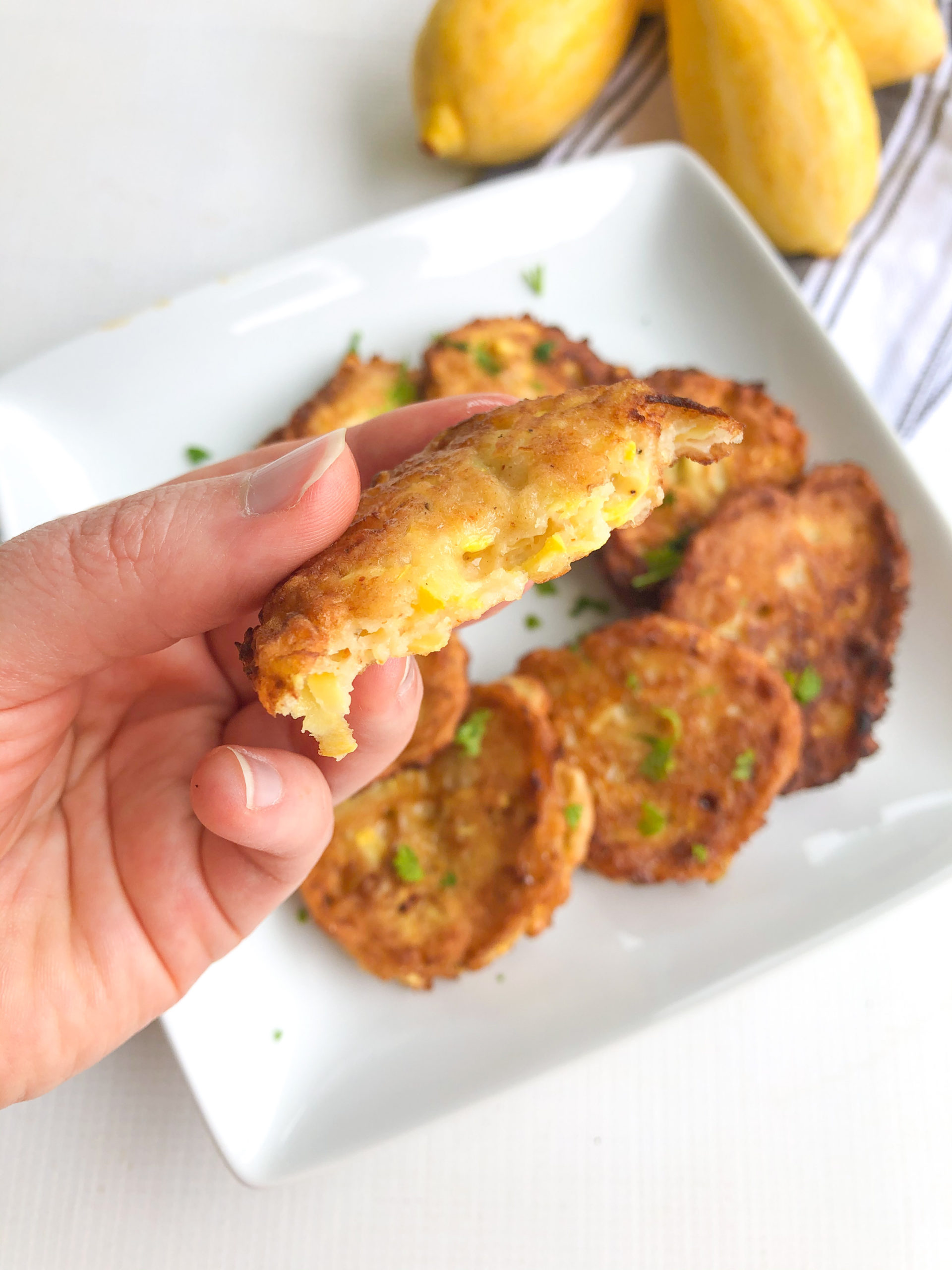 Yellow Squash Fritters