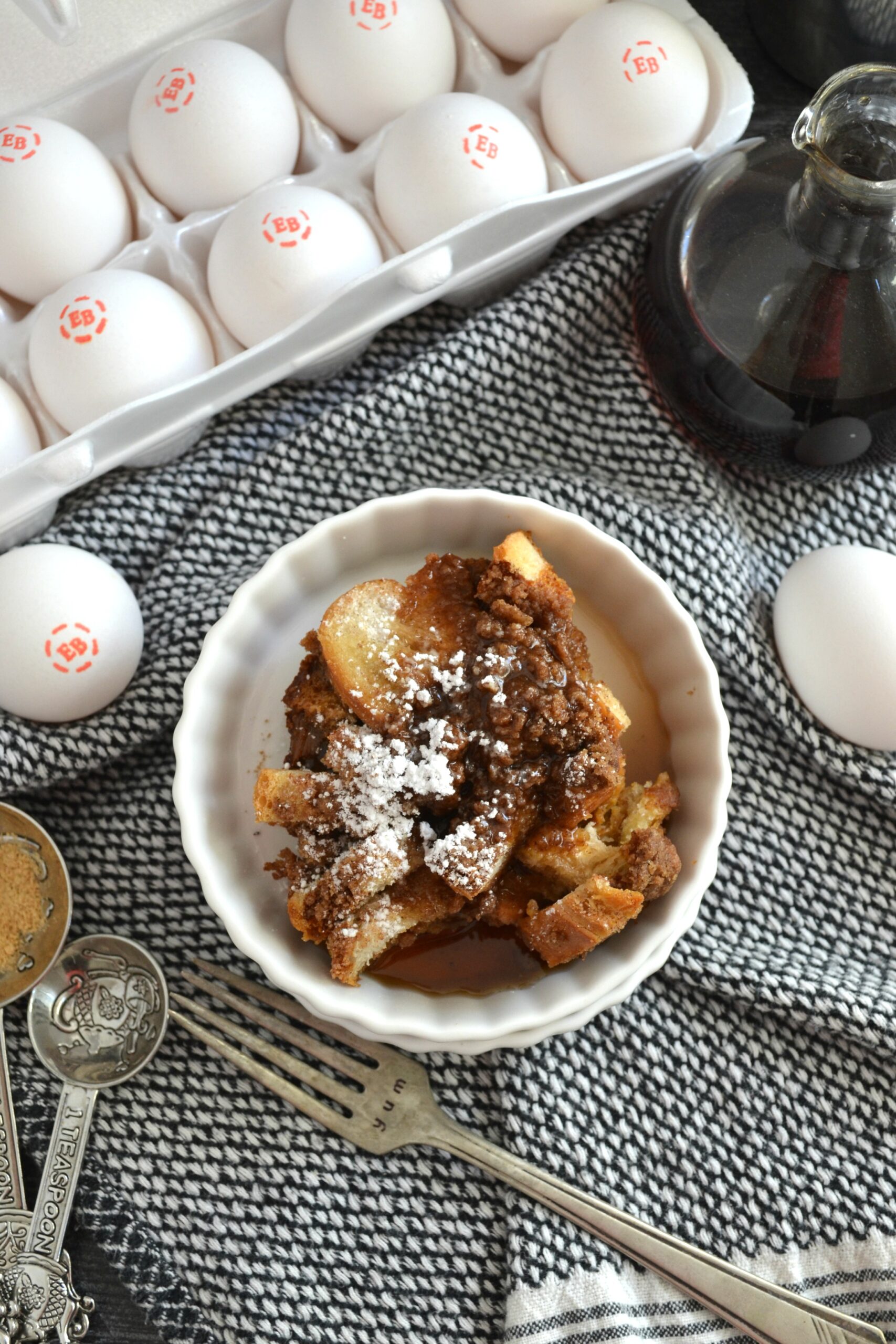 Overnight Gingerbread French Toast Casserole