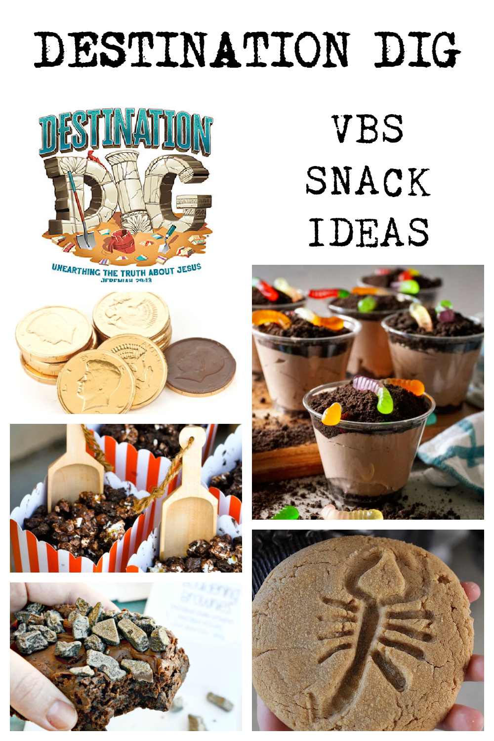 Destination Dig VBS Snack Ideas