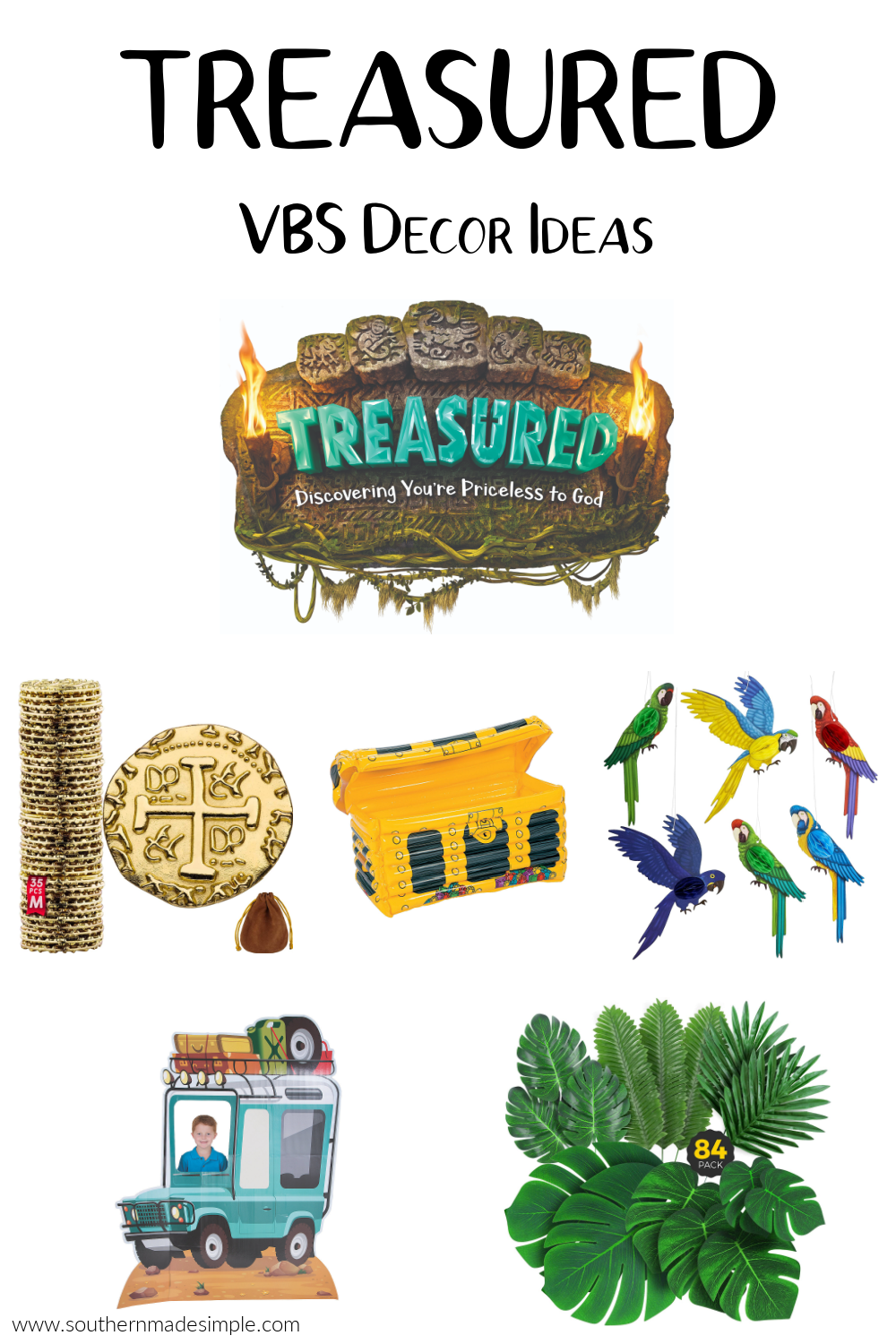 Treasured VBS Decor Ideas