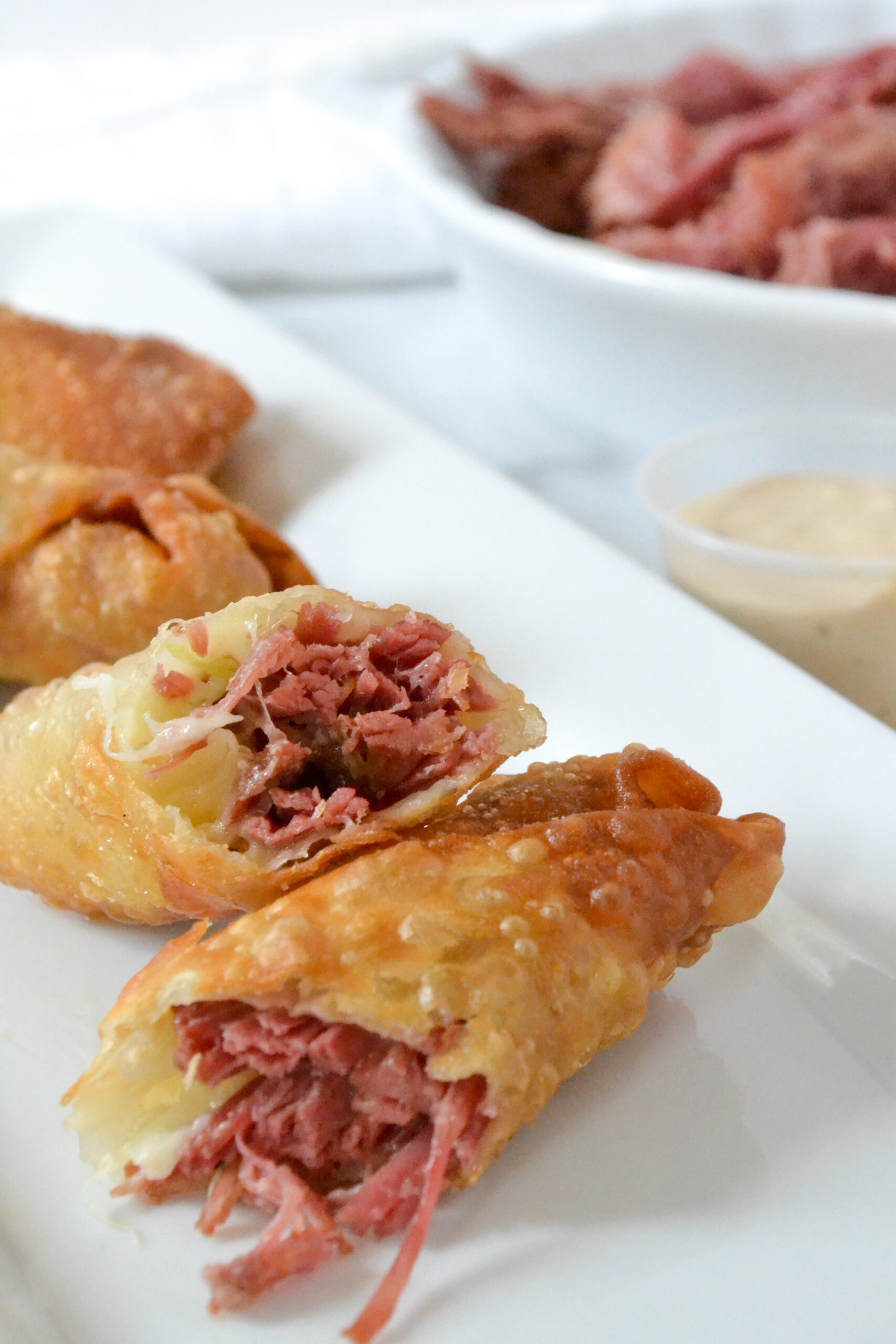 Corned Beef & Cabbage Egg Rolls