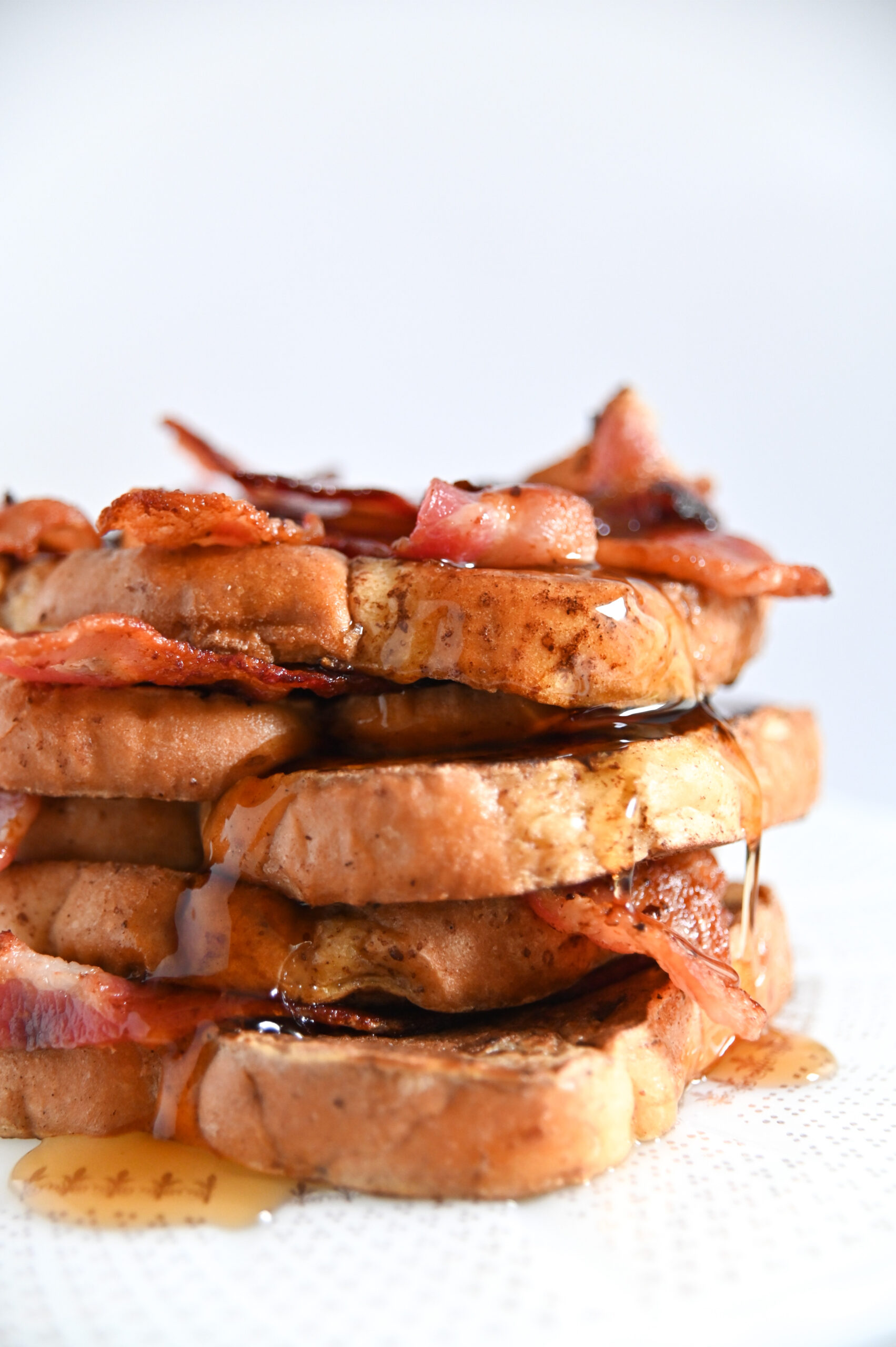 Father's Day Breakfast: Bacon Bourbon French Toast Stacks