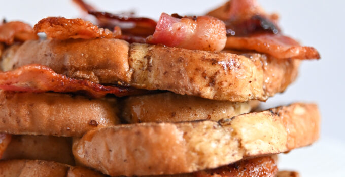 Father’s Day Breakfast: Bacon Bourbon French Toast Stacks
